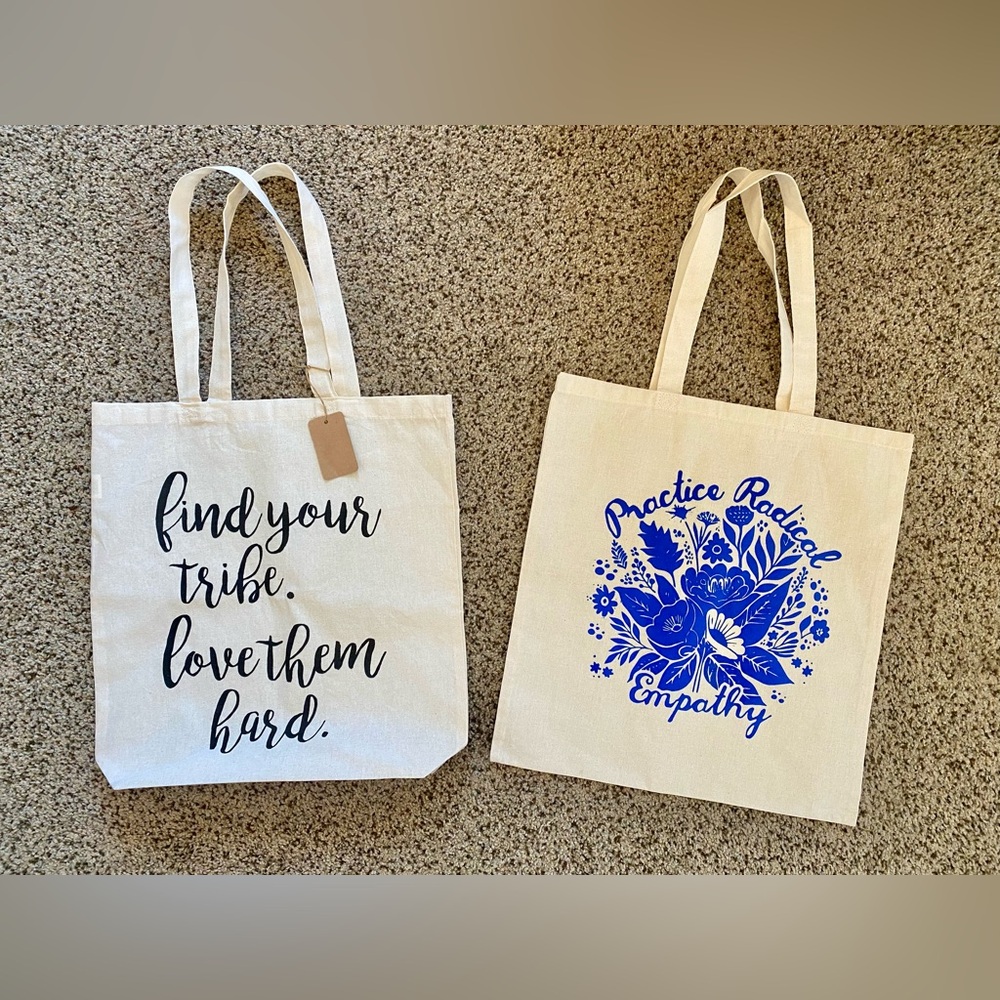 Caring Canvas Tote Set